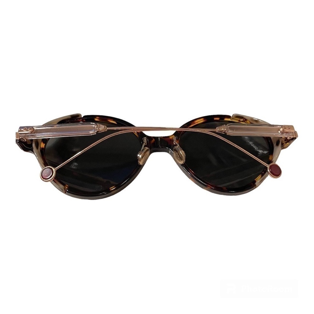Christian Dior Umbrage Havana Brown Gold Sunglasses - Picture 6 of 13